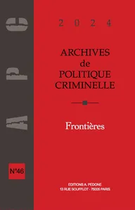 ARchives de politique criminelle